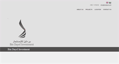 Desktop Screenshot of bindayel.com